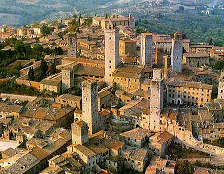 SAN GIMIGNANO, VOLTERRA AND LAJATICO (BOCELLI’S HOMETOWN) – Private Shore Excursion from Piombino